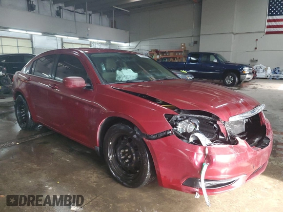 2014 Chrysler 200 LX z VIN 1C3CCBAG3EN132115, wystawiony jako Copart lot #44585945 z przebiegiem 104 111 mil mil oraz Szkoda całkowita • Salvage title. Historia ofert i sprzedaży dostępna na DreamBid. Obrazek 4.