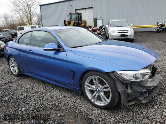 2014 BMW 4 Series 428i with VIN WBA3V7C58EJ872746, listed as a Copart auction lot 85334814 with 68,903 mi miles and Salvage title. Bid and sale history available at DreamBid. Image 4.