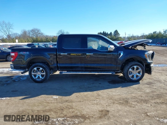 2023 Ford F-150 XL with VIN 1FTFW1E89PFC59073, listed as a IAAI auction lot 41420163 with 14,565 mi miles. Bid and sale history available at carsss.com. Image 13.