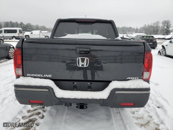 2020 Honda Ridgeline Black Edition with VIN 5FPYK3F81LB013672, listed as a Copart auction lot 45184255 with 67,835 mi miles and Salvage Title. Bid and sale history available at carsss.com. Image 6.