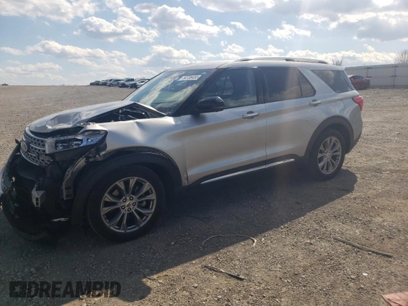 2022 Ford Explorer Limited z VIN 1FMSK7FH1NGA56466, wystawiony jako Copart lot #50736455 z przebiegiem 69 358 mil mil oraz Szkoda całkowita • Salvage title. Historia ofert i sprzedaży dostępna na DreamBid. Obrazek 1.