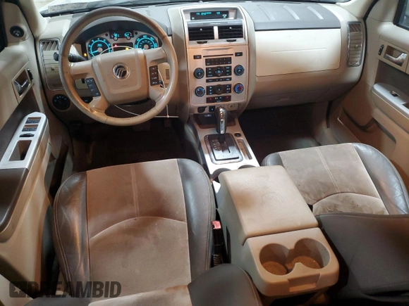 2009 Mercury Mariner Premier with VIN 4M2CU97G59KJ20381, listed as a Copart auction lot 56682175 with 155,896 mi miles and Salvage title. Bid and sale history available at DreamBid. Image 8.