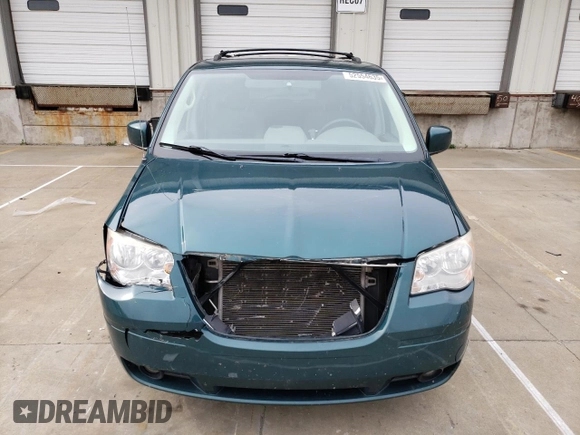 2009 Chrysler Town & Country Touring with VIN 2A8HR541X9R536460, listed as a Copart auction lot 52554635 with 109,744 mi miles and Salvage Title. Bid and sale history available at DreamBid. Image 5.