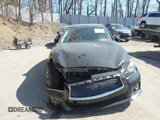 2015 Infiniti Q50 Premium with VIN JN1BV7AR2FM420542, listed as a IAAI auction lot 41787473 with 83,955 mi miles. Bid and sale history available at carsss.com. Image 13.