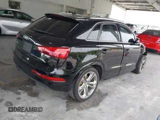 2017 Audi Q3 Premium Plus with VIN WA1HCCFS1HR013054, listed as a IAAI auction lot 42359261 with 148,435 mi miles and . Bid and sale history available at DreamBid. Image 4.