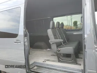 2023 Mercedes-Benz Sprinter Cargo with VIN W1W4NBHY9PT148086, listed as a Copart auction lot 52333884 with 6,056 mi miles and . Bid and sale history available at carsss.com. Image 6.