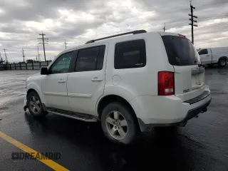2011 Honda Pilot EX-L with VIN 5FNYF4H76BB102272, listed as a Copart auction lot 60325085 with 274,662 mi miles and Salvage title. Bid and sale history available at DreamBid. Image 2.