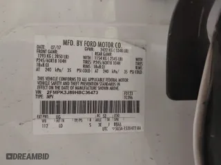 2017 Ford Edge SEL with VIN 2FMPK3J89HBC36473, listed as a IAAI auction lot 41248460 with 112,551 mi miles. Bid and sale history available at carsss.com. Image 9.