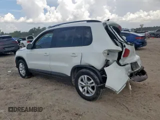 2017 Volkswagen Tiguan S with VIN WVGAV7AX4HW509023, listed as a Copart auction lot 63181405 with 114,006 mi miles and Salvage title. Bid and sale history available at DreamBid. Image 2.