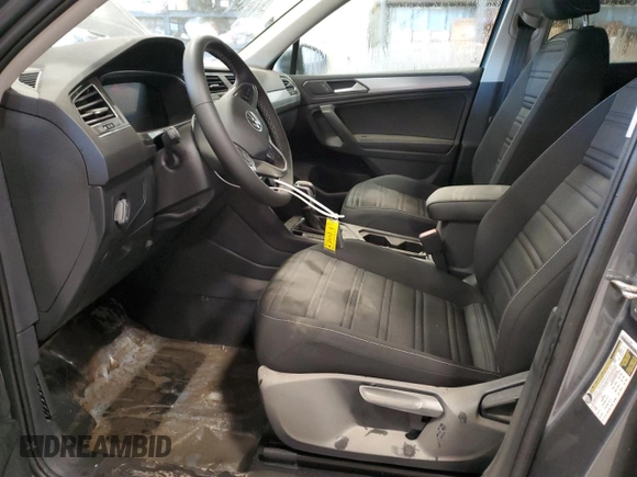 2024 Volkswagen Tiguan S with VIN 3VVRB7AX9RM198790, listed as a Copart auction lot 44741355 with 0 mi miles and Salvage Title. Bid and sale history available at carsss.com. Image 7.