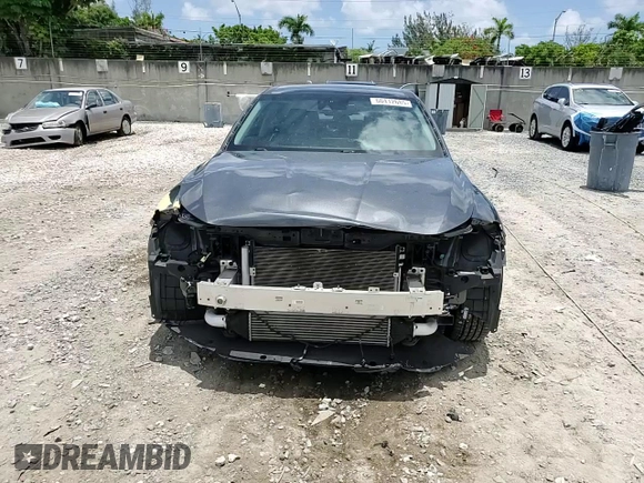 2019 Genesis G70 Advanced with VIN KMTG34LA7KU043961, listed as a Copart auction lot 60412685 with 47,710 mi miles and Salvage title. Bid and sale history available at DreamBid. Image 14.