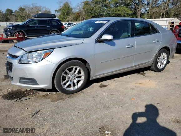 2015 Chevrolet Malibu LT with VIN 1G11C5SL2FF192021, listed as a Copart auction lot 46363805 with 186,509 mi miles and Salvage Title. Bid and sale history available at carsss.com. Image 1.