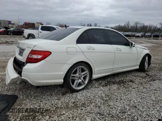 2012 Mercedes-Benz C 300 Sport with VIN WDDGF8BB5CR206561, listed as a Copart auction lot 51361165 with 97,539 mi miles and Salvage Title. Bid and sale history available at DreamBid. Image 3.