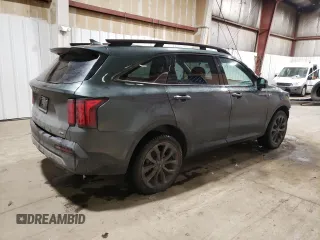 2023 Kia Sorento X-Line SX Prestige with VIN 5XYRKDLF8PG224341, listed as a Copart auction lot 44988145 with 16,400 mi miles and Salvage Title. Bid and sale history available at DreamBid. Image 3.