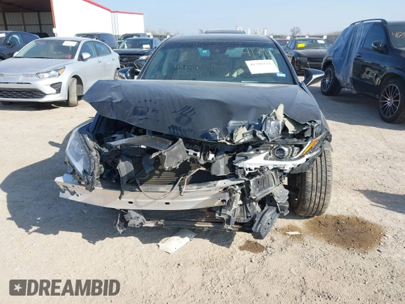 2020 Lexus ES with VIN 58ADZ1B1XLU070884, listed as a IAAI auction lot 41795531 with 76,483 mi miles. Bid and sale history available at carsss.com. Image 6.