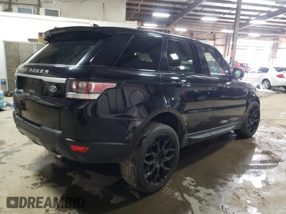 2017 Land Rover Range Rover Sport SE with VIN SALWG2FK7HA693724, listed as a Copart auction lot 38091993 with 115,191 mi miles. Bid and sale history available at carsss.com. Image 3.