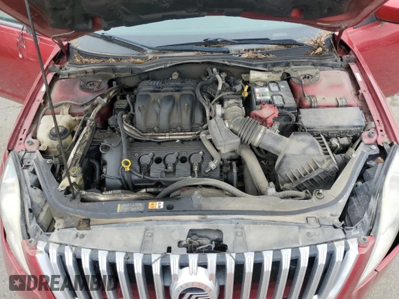 2010 Mercury Milan Premier z VIN 3MEHM0JGXAR654958, wystawiony jako Copart lot #58632555 z przebiegiem 231 571 mil mil oraz Nie do naprawy • Non repairable. Historia ofert i sprzedaży dostępna na DreamBid. Obrazek 11.