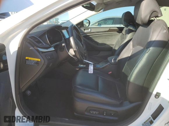 2014 Kia Cadenza Premium with VIN KNALN4D70E5133474, listed as a Copart auction lot 89336135 with 61,211 mi miles and Salvage Title. Bid and sale history available at DreamBid. Image 7.