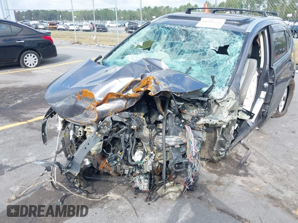 2015 Honda CR-V EX-L with VIN 2HKRM4H73FH606201, listed as a IAAI auction lot 40490815 with 24,219 mi miles and . Bid and sale history available at carsss.com. Image 6.