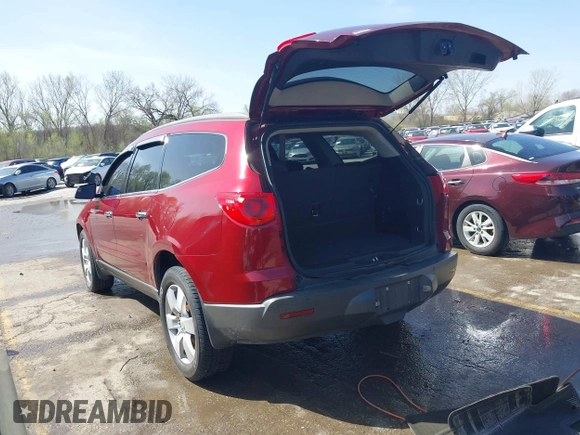 2011 Chevrolet Traverse 1LT with VIN 1GNKVGED3BJ235818, listed as a IAAI auction lot 41819020 with Not Provided miles and . Bid and sale history available at DreamBid. Image 3.