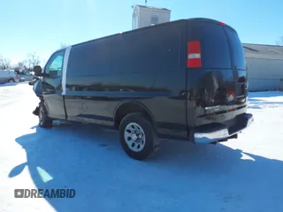 2012 Chevrolet Express Cargo with VIN 1GCSGAFXXC1142854, listed as a IAAI auction lot 41101209 with Not provided miles and . Bid and sale history available at DreamBid. Image 3.
