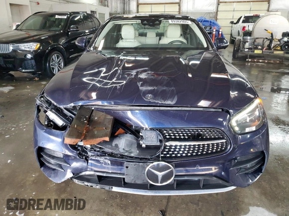 2021 Mercedes-Benz E-Class E 350 with VIN W1KZF8EB2MA879442, listed as a Copart auction lot 89382905 with 77,517 mi miles and Salvage Title. Bid and sale history available at carsss.com. Image 5.