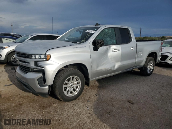 2019 Chevrolet Silverado 1500 RST with VIN 1GCRWDED7KZ302151, listed as a Copart auction lot 67872414 with 105,059 mi miles and Salvage Title. Bid and sale history available at carsss.com. Image 1.