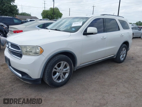 2011 Dodge Durango Crew with VIN 1D4RD4GG6BC730344, listed as a IAAI auction lot 42154714 with 211,903 mi miles and . Bid and sale history available at carsss.com. Image 2.