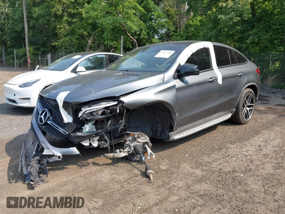 2017 Mercedes-Benz GLE 43 AMG z VIN 4JGED6EB2HA065229, wystawiony jako IAAI lot #42307280 z przebiegiem 68 789 mil mil oraz . Historia ofert i sprzedaży dostępna na DreamBid. Obrazek 2.