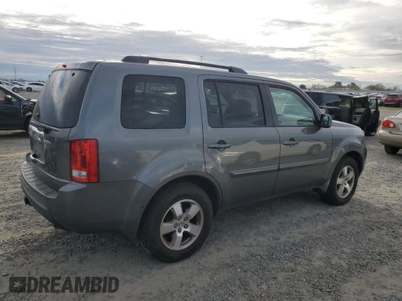 2009 Honda Pilot EX-L with VIN 5FNYF48609B016800, listed as a Copart auction lot 48829835 with 233,894 mi miles and Clean Title. Bid and sale history available at carsss.com. Image 3.