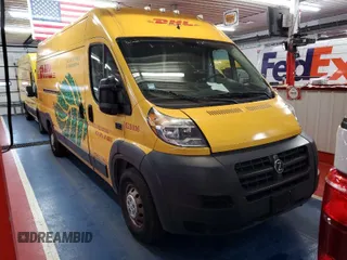 2016 Ram ProMaster Cargo with VIN 3C6URVJG6GE129014, listed as a IAAI auction lot 42110112 with 23,337 mi miles. Bid and sale history available at carsss.com. Image 1.