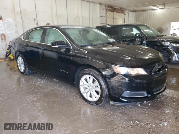 2017 Chevrolet Impala LT with VIN 2G1105S39H9152202, listed as a Copart auction lot 54861635 with 175,373 mi miles and Salvage Title. Bid and sale history available at DreamBid. Image 4.