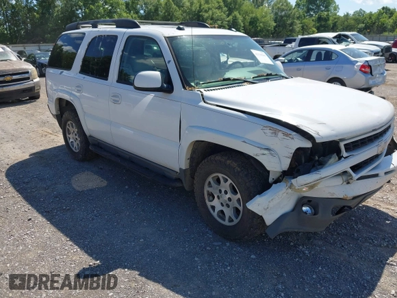 2005 Chevrolet Tahoe Z71 z VIN 1GNEK13TX5R202172, wystawiony jako IAAI lot #42330565 z przebiegiem 259 191 mil mil oraz . Historia ofert i sprzedaży dostępna na DreamBid. Obrazek 1.