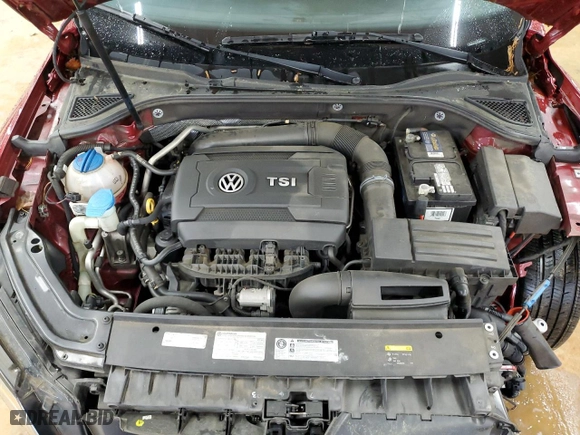 2017 Volkswagen Passat 1.8T S with VIN 1VWAT7A3XHC004996, listed as a Copart auction lot 52130405 with 87,620 mi miles and Salvage Title. Bid and sale history available at carsss.com. Image 12.