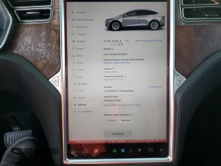 2017 Tesla Model X 90D z VIN 5YJXCAE27HF044791, wystawiony jako Copart lot #46040655 z przebiegiem 149 509 mil mil oraz Szkody całkowita. Historia ofert i sprzedaży dostępna na DreamBid. Obrazek 9.
