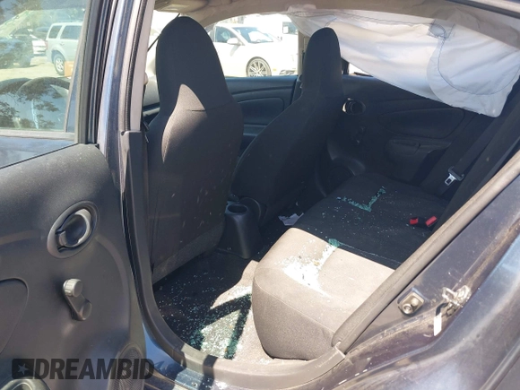 2016 Nissan Versa SV with VIN 3N1CN7AP3GL855973, listed as a IAAI auction lot 41993552 with 75,351 mi miles. Bid and sale history available at carsss.com. Image 8.