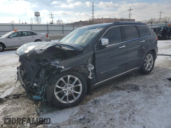 2019 Jeep Grand Cherokee Summit with VIN 1C4RJFJG8KC815616, listed as a Copart auction lot 88850085 with 0 mi miles and Salvage Title. Bid and sale history available at carsss.com. Image 1.