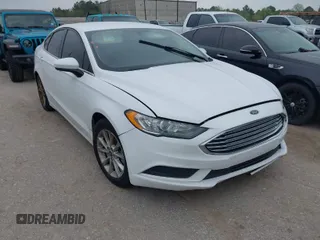 2017 Ford Fusion SE with VIN 3FA6P0H79HR149533, listed as a IAAI auction lot 41886152 with 119,049 mi miles. Bid and sale history available at carsss.com. Image 1.