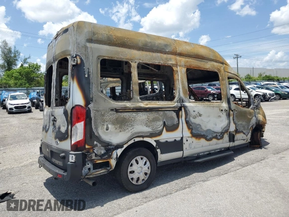 2020 Ford Transit Passenger XL with VIN 1FBAX2X82LKA95861, listed as a Copart auction lot 66141054 with Not Provided miles and Non Repairable. Bid and sale history available at DreamBid. Image 3.