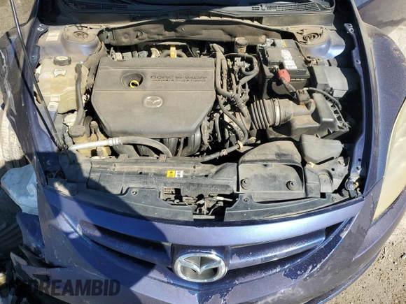 2010 Mazda 6 i Touring with VIN 1YVHZ8CH1A5M24973, listed as a Copart auction lot 76993654 with 196,759 mi miles and Salvage Title. Bid and sale history available at DreamBid. Image 11.
