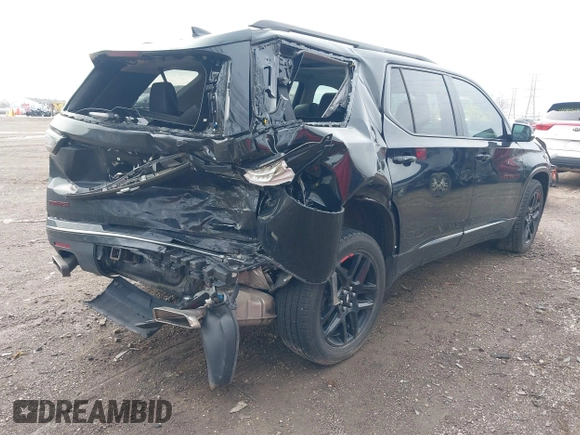 2020 Chevrolet Traverse Premier with VIN 1GNERKKW4LJ106546, listed as a IAAI auction lot 41953652 with 101,884 mi miles and . Bid and sale history available at DreamBid. Image 4.