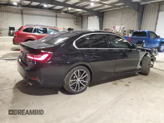 2020 BMW 3 Series 330i xDrive with VIN 3MW5R7J03L8B08865, listed as a Copart auction lot 47224565 with 112,981 mi miles and Salvage Title. Bid and sale history available at carsss.com. Image 3.