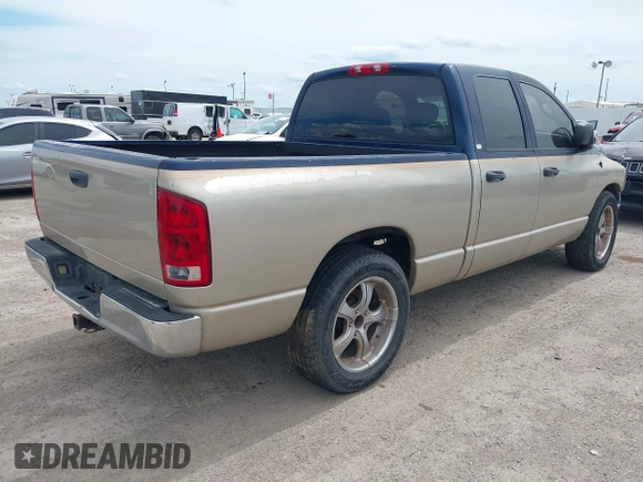 2004 Dodge 1500 SLT with VIN 1D7HA18D94J150031, listed as a IAAI auction lot 42220282 with 249,517 mi miles and . Bid and sale history available at DreamBid. Image 4.