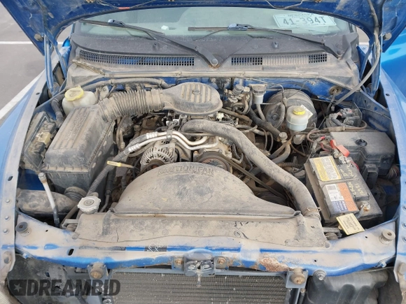 1999 Dodge Dakota with VIN 1B7GG26X5XS296142, listed as a IAAI auction lot 41486667 with 185,436 mi miles and . Bid and sale history available at carsss.com. Image 10.