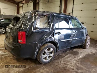 2013 Honda Pilot EX-L with VIN 5FNYF4H56DB002139, listed as a Copart auction lot 51641235 with 197,255 mi miles and Salvage Title. Bid and sale history available at DreamBid. Image 3.