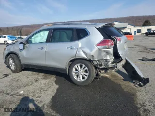 2016 Nissan Rogue SV with VIN KNMAT2MV0GP677984, listed as a Copart auction lot 50931935 with 0 mi miles and Salvage Title. Bid and sale history available at carsss.com. Image 2.