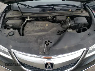 2016 Acura MDX with VIN 5FRYD4H25GB016824, listed as a Copart auction lot 44965175 with 109,308 mi miles and Salvage Title. Bid and sale history available at carsss.com. Image 12.