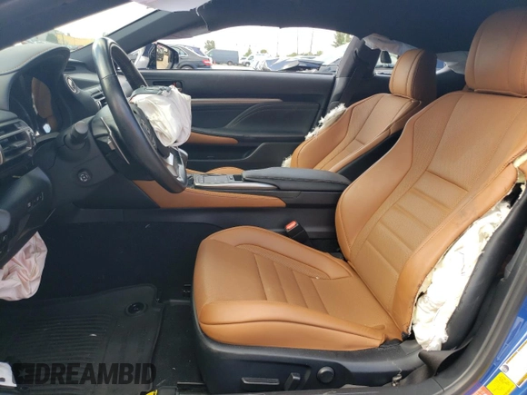 2022 Lexus RC 350 z VIN JTHDZ5BC2N5025759, wystawiony jako Copart lot #66917074 z przebiegiem 25 231 mil mil oraz Nie do naprawy • Non repairable. Historia ofert i sprzedaży dostępna na DreamBid. Obrazek 7.