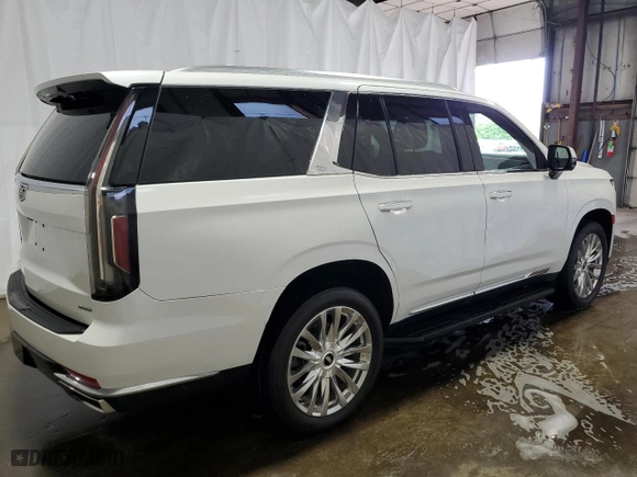 2023 Cadillac Escalade 4WD Premium Luxury with VIN 1GYS4BKL2PR234155, listed as a Copart auction lot 72286384 with 44,061 mi miles and Clean Title. Bid and sale history available at carsss.com. Image 3.