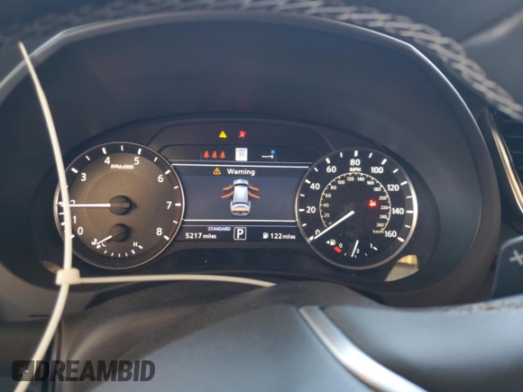 2024 Infiniti QX50 Sport with VIN 3PCAJ5FA1RF109371, listed as a Copart auction lot 44373555 with 5,217 mi miles and Non repairable. Bid and sale history available at DreamBid. Image 9.
